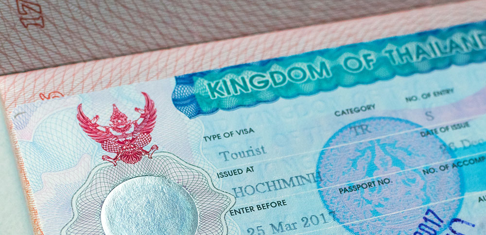Passport for Thailand 90-day reporting online (TM.47)
